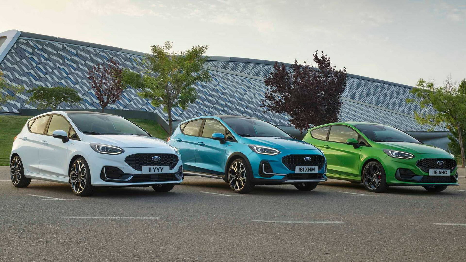 Ford Fiesta  Матричные фары и виртуальная приборка: Ford обновил популярный хэтчбек Fiesta