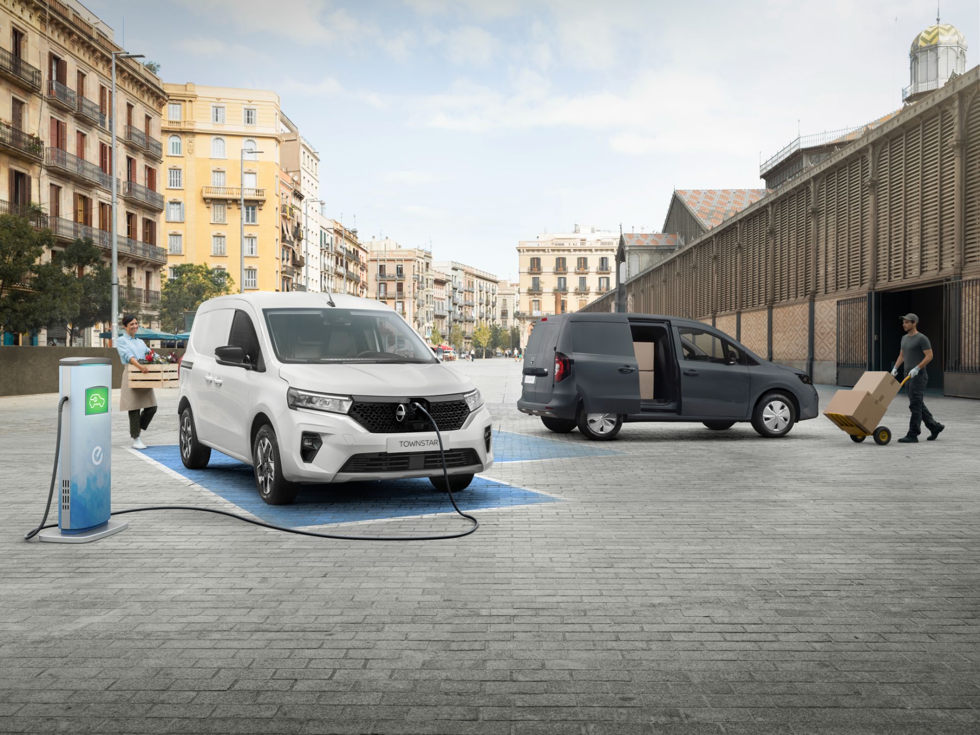 Nissan показав свій самий утилітарний електромобіль Townstar