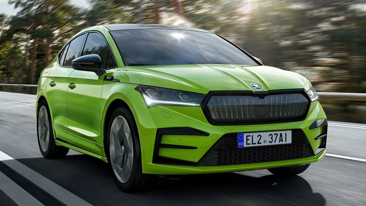 Найпотужнійший та дуже швидкий: дебютував електричний купе-кросовер Skoda Enyaq iV Coupe