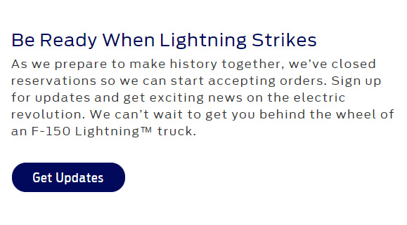 Ford більше не приймає замовлення на електричний пікап F-150 Lightning