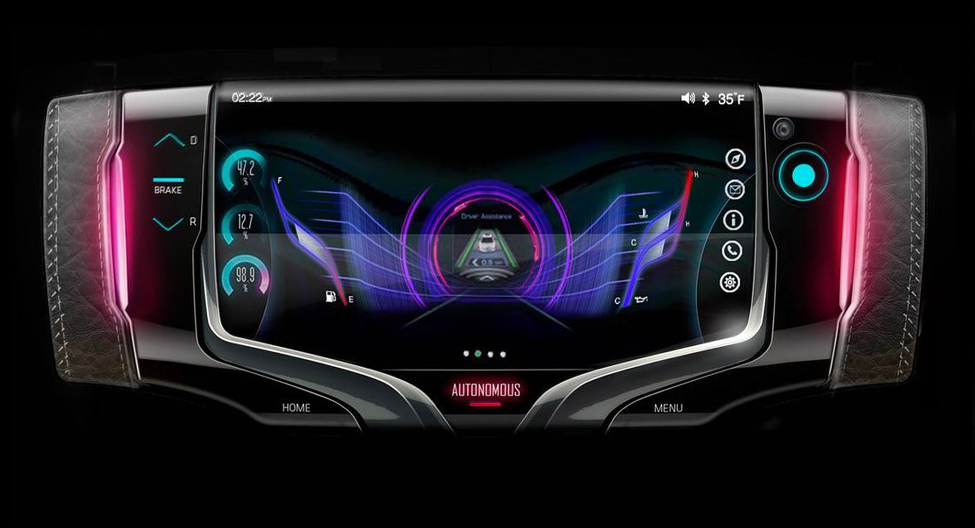 Дизайнери General Motors показали кермо майбутнього з доповненою реальністю