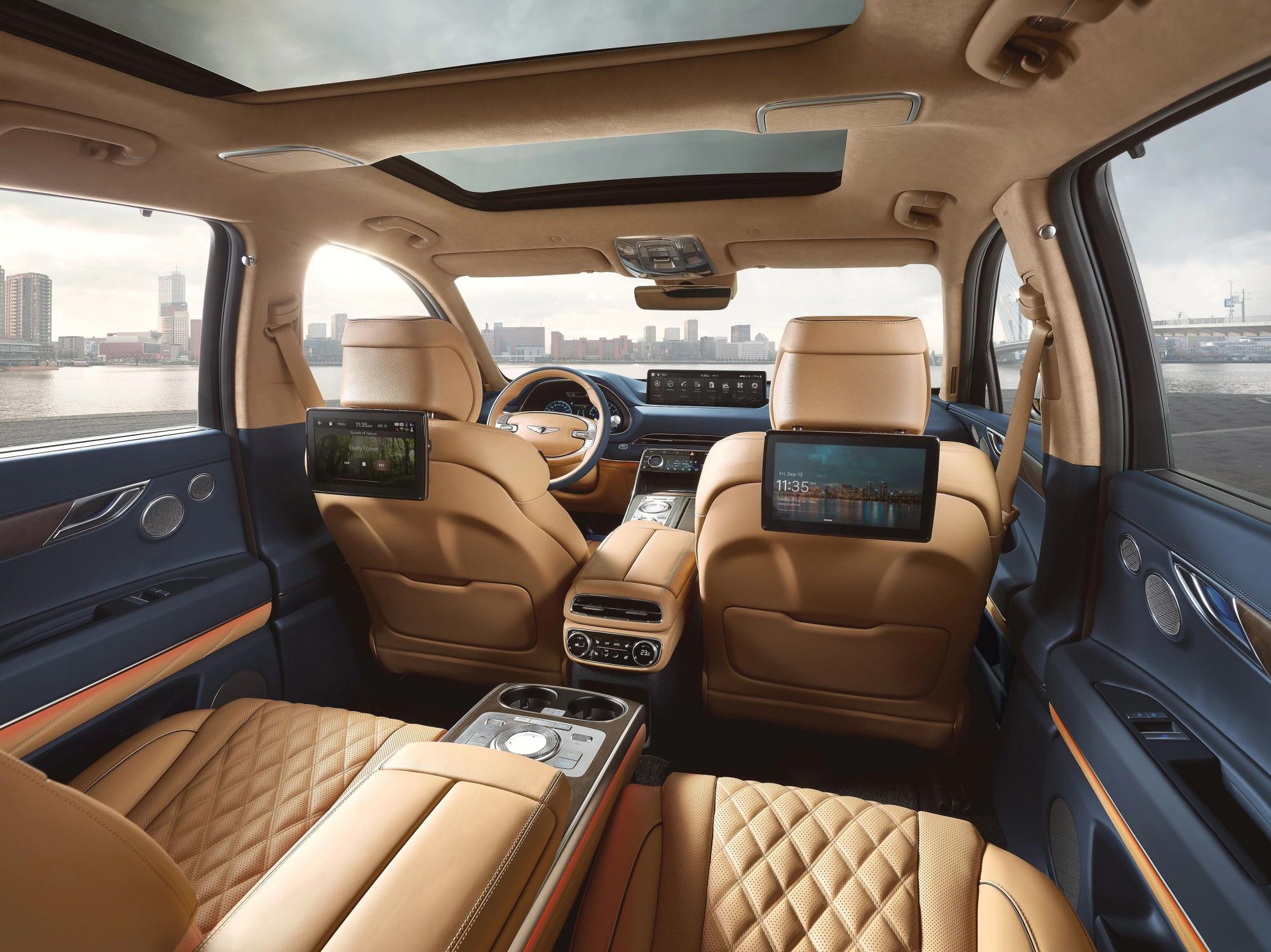 Преміум від Hyundai: Кросовер Genesis GV80 отримав розкішний шестимісний салон