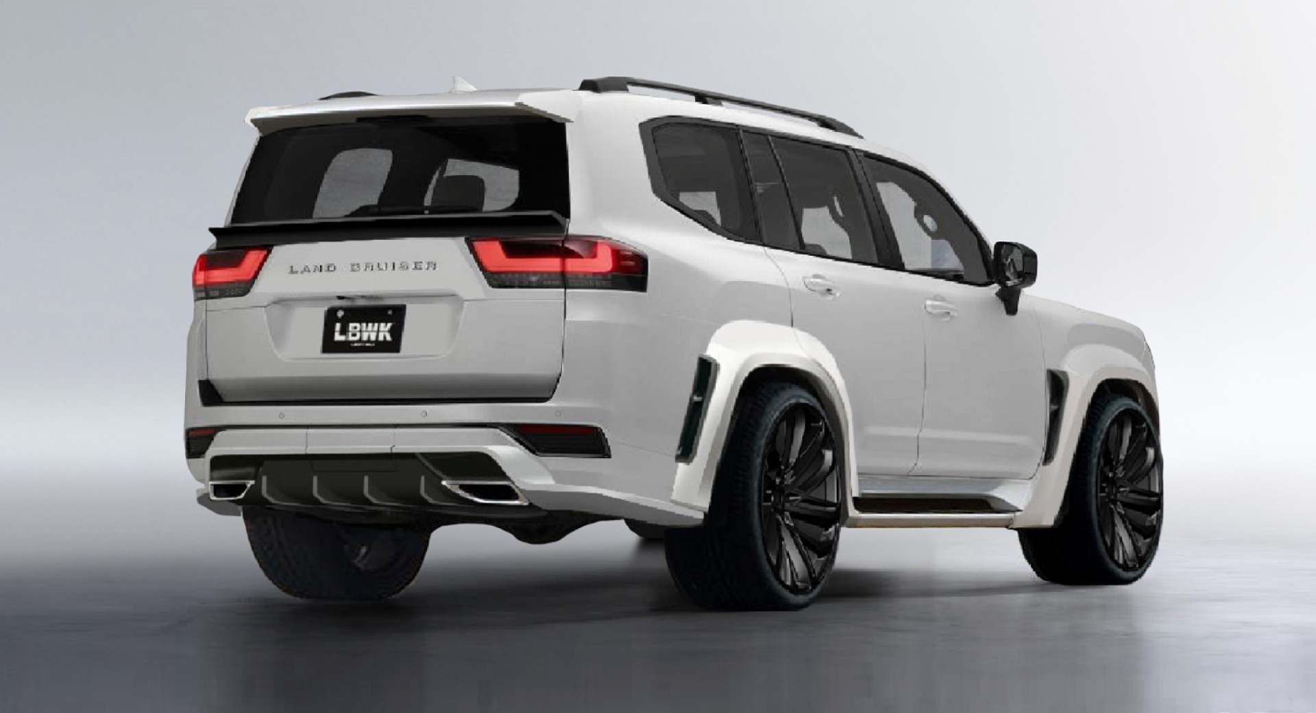 По цене Kia Sportage: для Toyota Land Cruiser 300 выпущен дорогой тюнинговый обвес