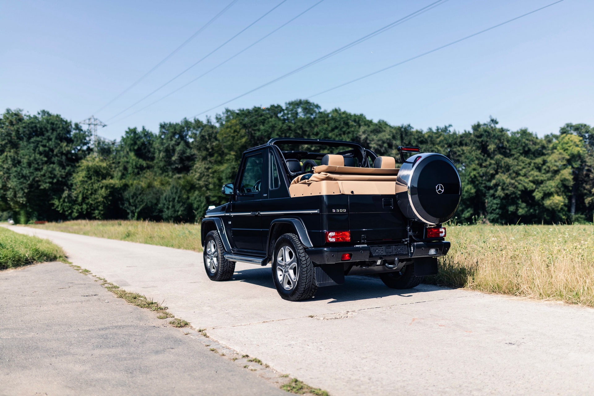 Mercedes-Benz G500 Cabriolet Final Edition "Кубик" без даху: рідкісний кабріолет Mercedes-Benz G-Class з пробігом 5 тисяч км йде з молотка