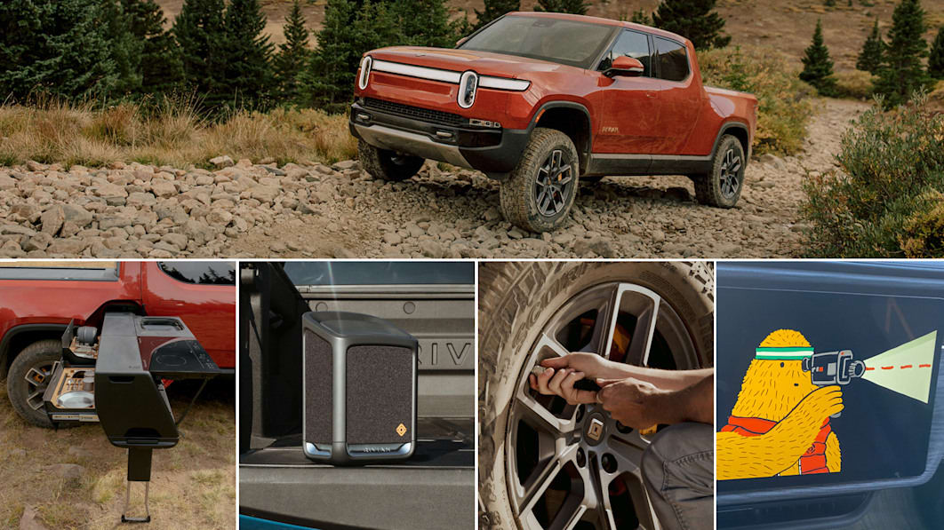 Багажник спереду і &quot;дірка&quot; в борту: 9 крутих фішок електричного пікапа Rivian R1T