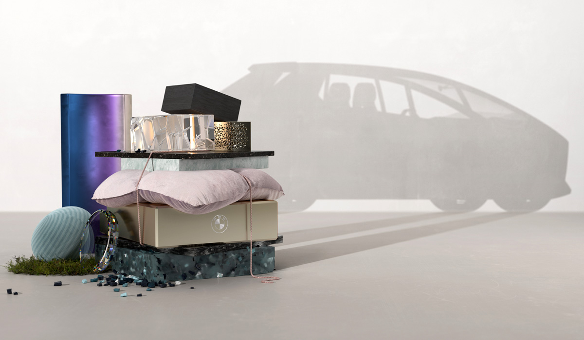 BMW из мусора: компания показала электромобиль i Vision Circular, на 30% собранный из отходов