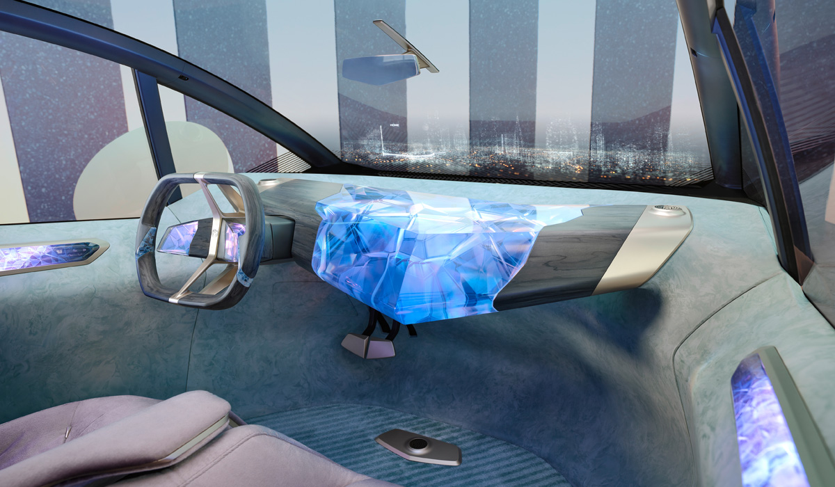 BMW из мусора: компания показала электромобиль i Vision Circular, на 30% собранный из отходов