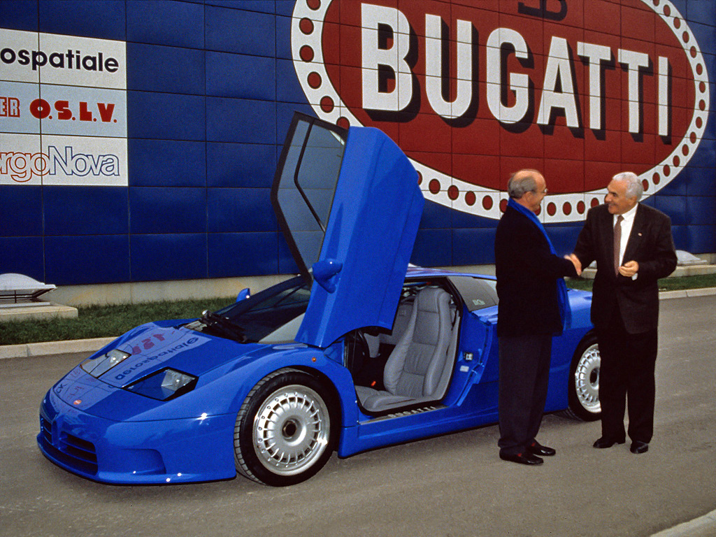 Bugatti EB110: виповнилося 30 років суперкару, з якого змалювали Veyron