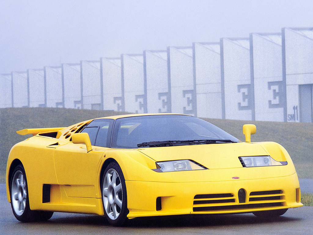 Bugatti EB110: виповнилося 30 років суперкару, з якого змалювали Veyron