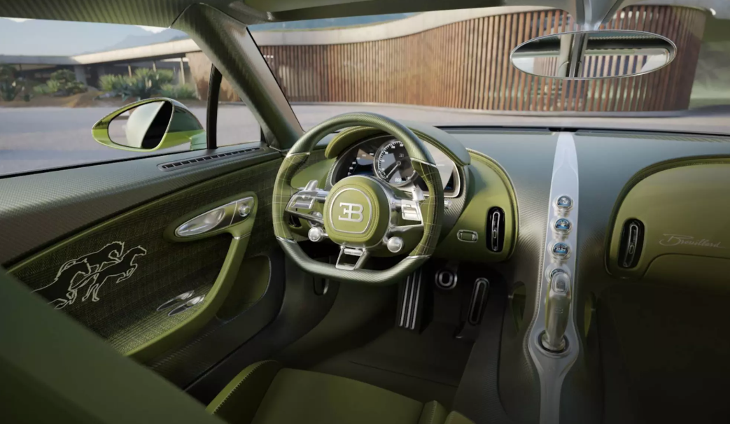 На 1600 сил: Bugatti показав унікальний гіперкар Brouillard і ось як він виглядає